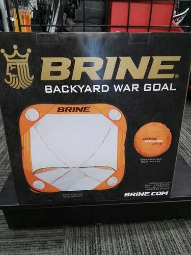 New Brine Backyard War Goal