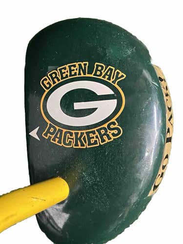 Green Bay Packers Mallet Putter Go Pack! Pro Shop Golf 35" Graphite Nice Grip RH