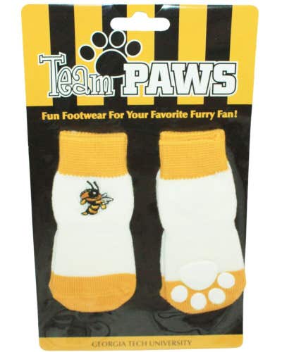 Vintage Georgia Tech Yellow Jackets - Medium Dog - Pet Socks 2016