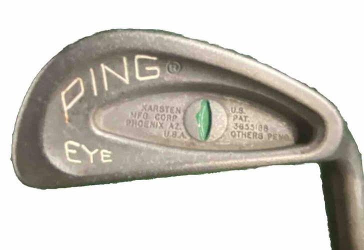 Ping Eye 2 Iron Green Dot 2* Upright ZZ Stiff Steel 39" Excellent Grip Men's RH