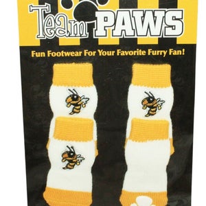 Vintage Georgia Tech Yellow Jackets - Small Dog - Pet Socks 2016