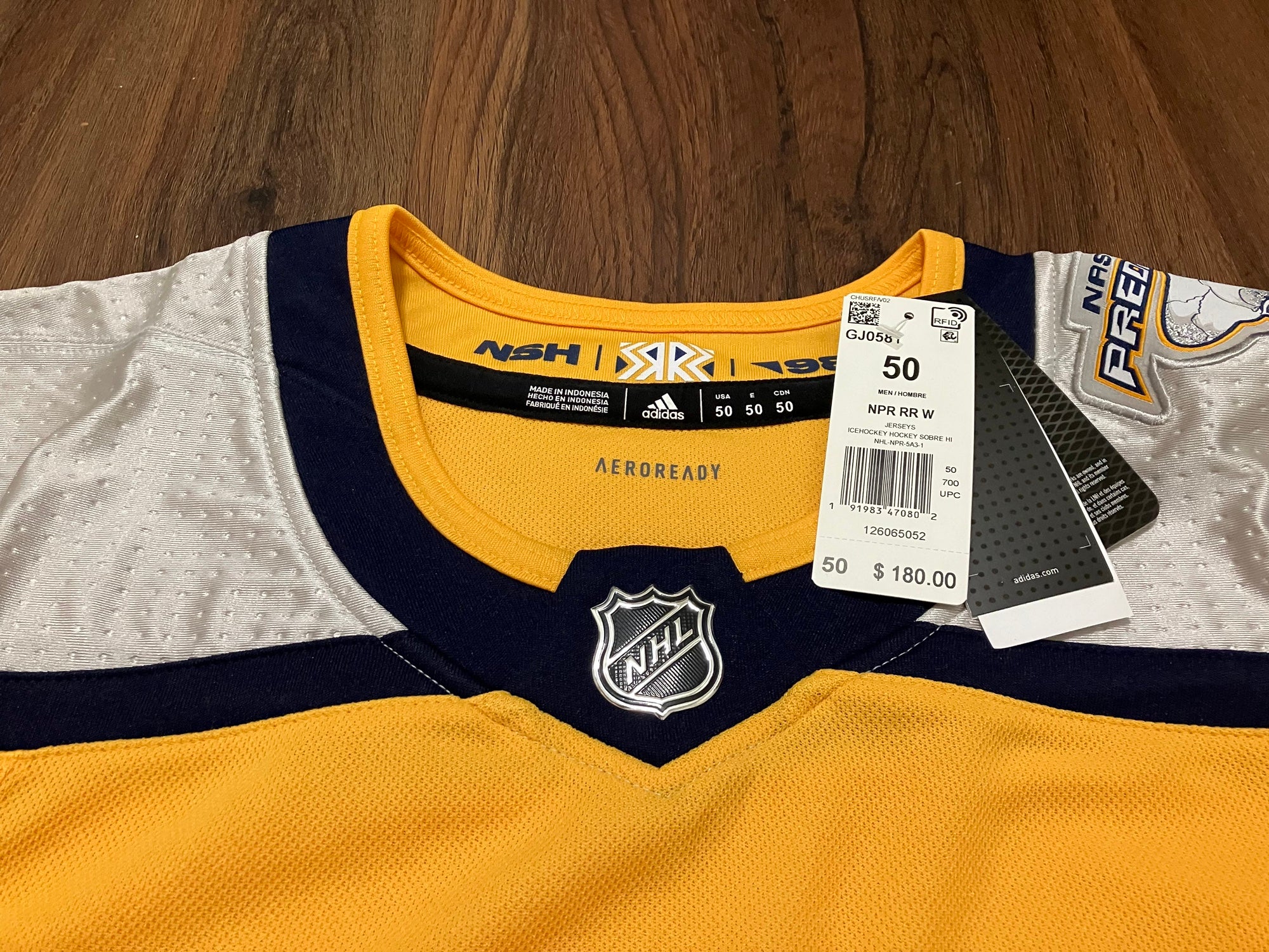 nashville predators jersey adidas