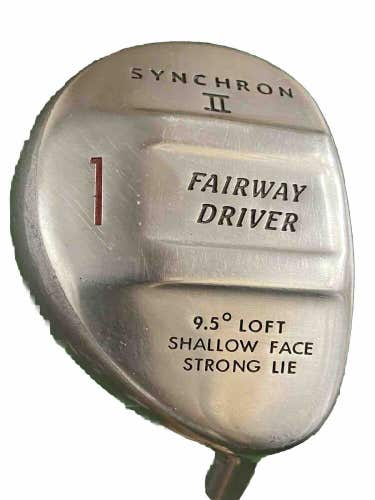 Synchron II Fairway Driver 9.5* Shallow Face Strong Lie Regular Graphite 43.5 RH