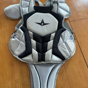 All star System 7 Axis 9-12 14.5 baseball catchers chest protector