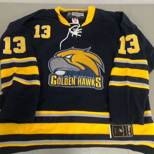 Caledon Golden Hawks jersey #13 NEW