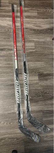 New Pair of Senior Bauer Left Hand P92M Pro Stock Vapor Hyperlite Hockey Stick