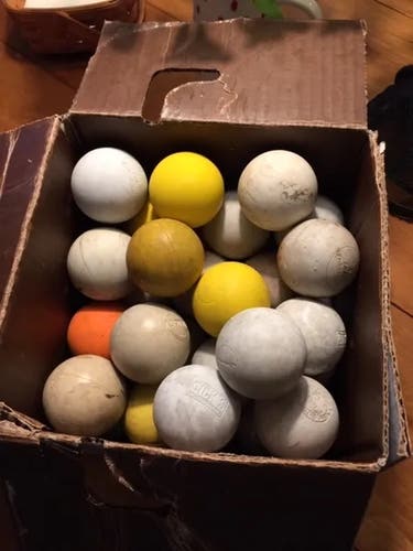 Used Lacrosse Balls- Mixed Lot