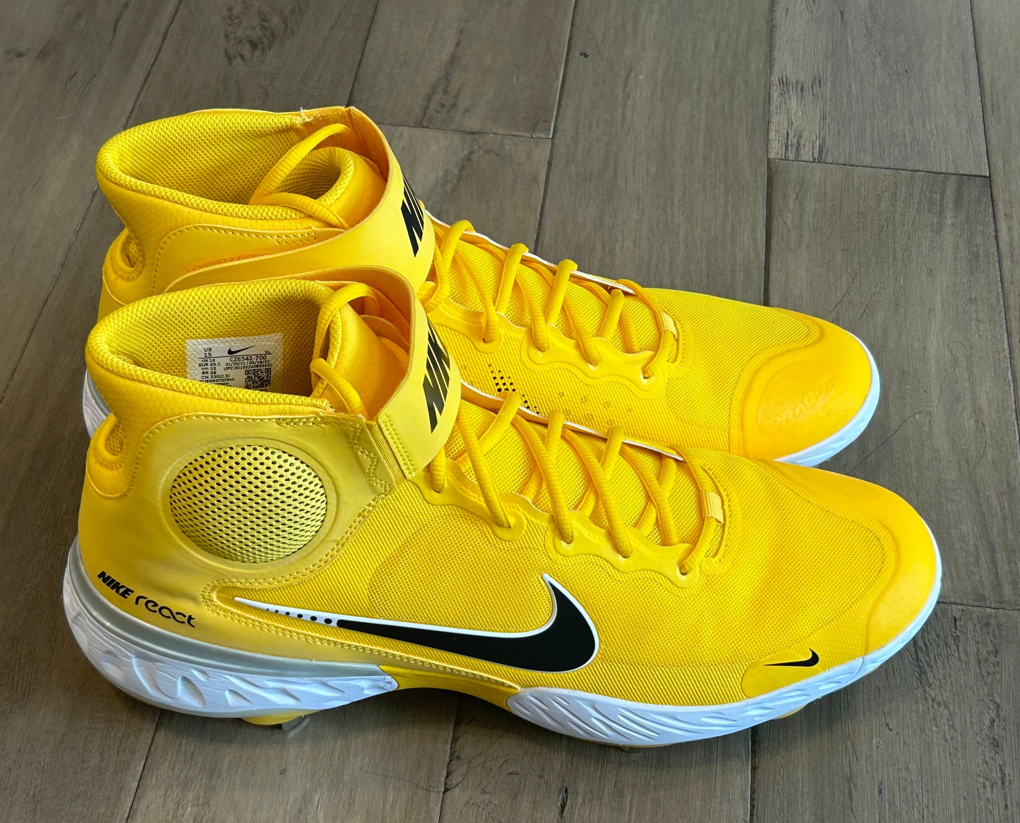 yellow huaraches men