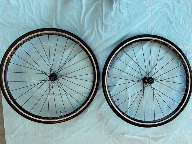 Used 2018 HED Road Bike Wheelset Tubless Ready