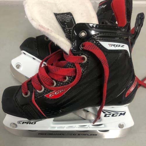 Nearly NEW CCM RBZ Custom size 1 Junior skates