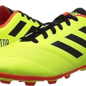 Adidas Junior Predator 18.4 FxG JR Youth Soccer Cleat Shoes Yellow Black Red 1.5