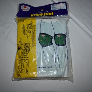 NEW - Flarico #140 Athletic Knee Pads, Green/White, Large
