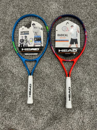 Two New Junior HEAD Rackets