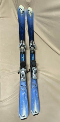 Used K2 146 cm All Mountain t nine Skis With Bindings