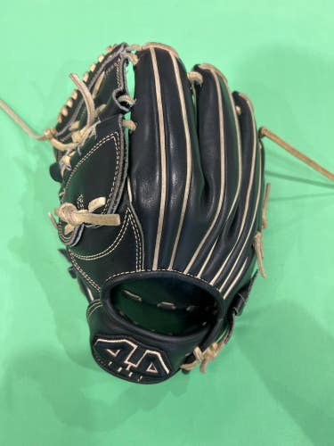 Used 44 Pro Signature Series Left Hand Throw Pitcher's Baseball Glove 11.75"