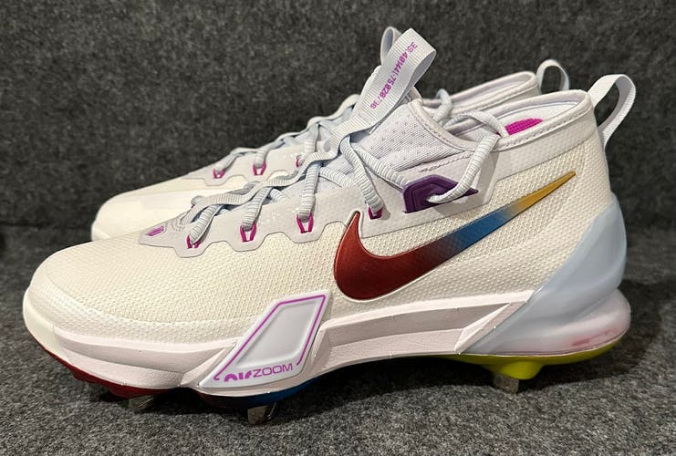 Men’s Nike Force Air Zoom Trout 9 Elite Metal Baseball Cleats FV4575-106  Size 11