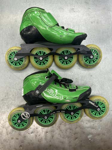 Used Vanilla Carbon Senior 9 Inline Skates - Rec And Fitness