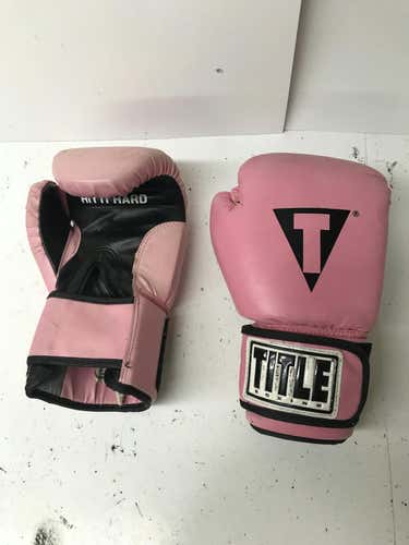Used Title Senior 12 Oz Boxing Gloves