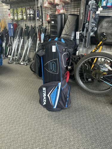 Used Strata Royal Blk Golf Stand Bags