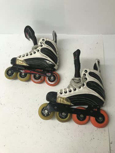 Used Mission Junior 04.5 Roller Hockey Skates