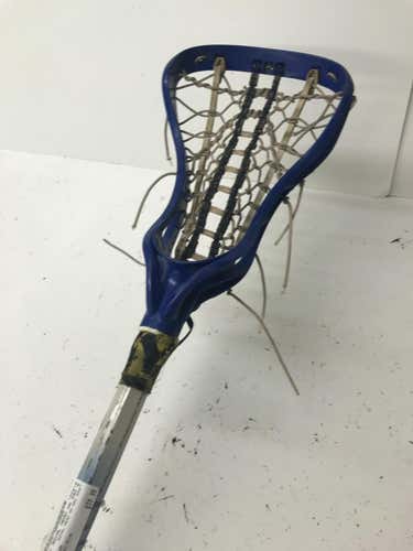 Used Debeer Royal Head On 60z Shaft Aluminum Women's Complete Lacrosse Sticks