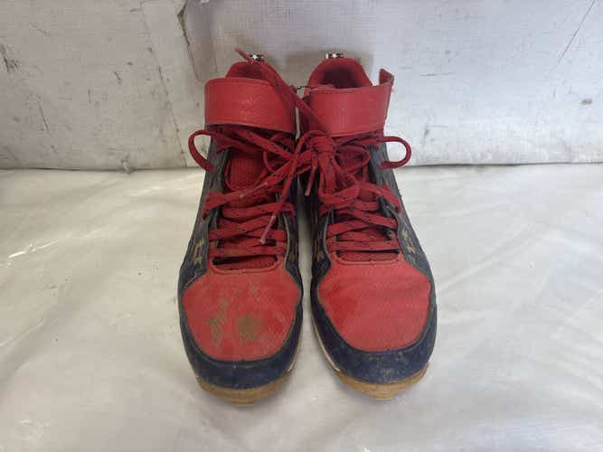 Used Under Armour Harper 6 Rm Jr 3024326-100 Junior 05 Baseball And Softball Cleats