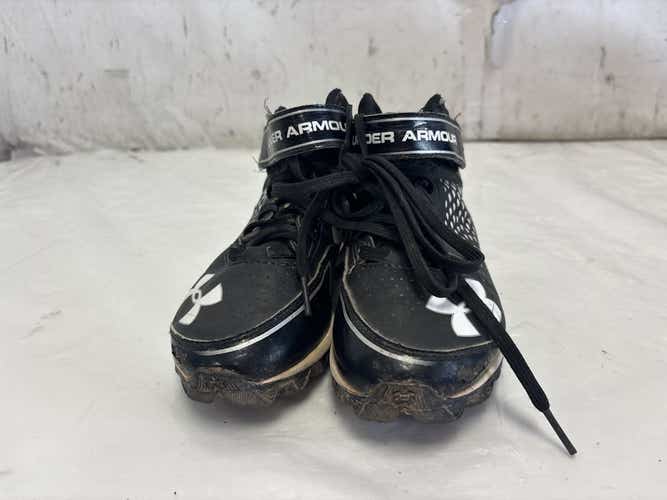 Used Under Armour 1255262-001 Junior 01 Football Cleats