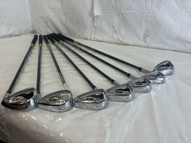 Used Taylormade R7 Cgb Max 4i-pw Senior Flex Graphite Shaft Golf Iron Set Irons