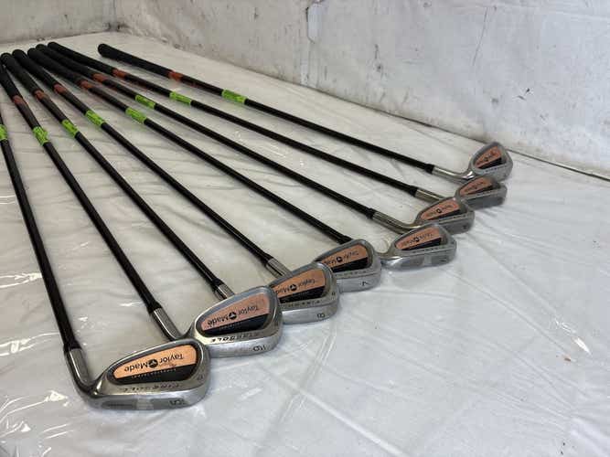 Used Taylormade Firesole 3i-pw Regular Flex Graphite Shaft Golf Iron Set Irons