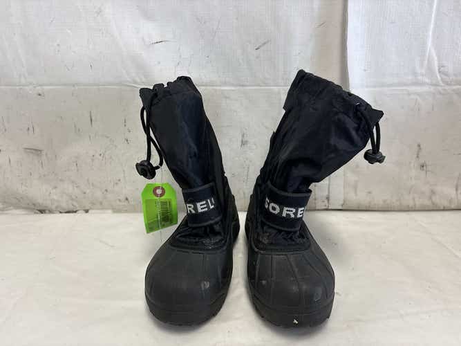 Used Sorel Ice Fox Ny1698-010 Size 1 Snow Boots