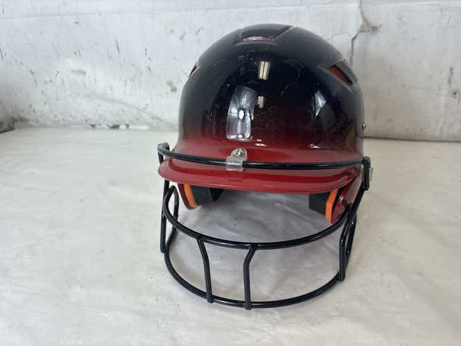 Used Schutt Air 5.6 325600 Fastpitch Softball Batting Helmet W Mask