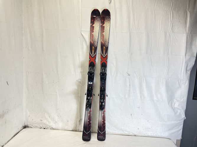 Used Salomon Xwing 151 Cm Men's Downhill Skis W L10 Bindings