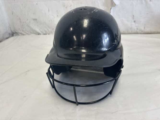 Used Rip-it S M 6 - 6 7 8 Fastpitch Softball Batting Helmet W Mask