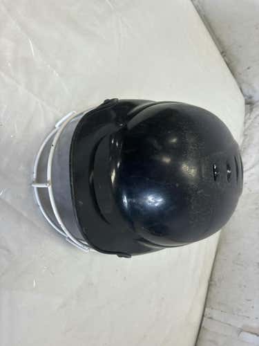Used Rip-it S M 6 - 6 7 8 Junior Softball Batting Helmet W Mask