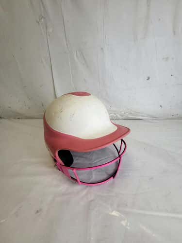 Used Rip-it 6 1 2 - 7 3 8 M L Softball Batting Helmet W Mask