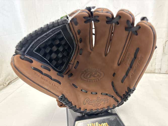 Used Rawlings Premium Series D140bdb 14" Leather Shell Softball Fielders Glove - Like New