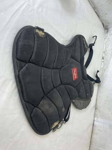 Used Rawlings Llbp Junior Baseball Catcher's Chest Protector Age 9-12