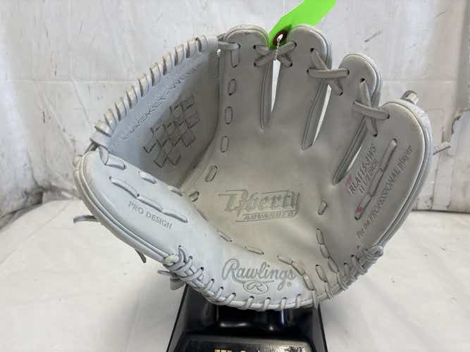 Used Rawlings Liberty Advanced Rla115-3ws 11 1 2" Leather Fastpitch Softball Fielders Glove