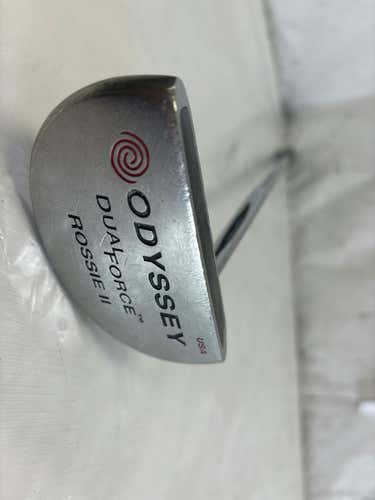 Used Odyssey Dual Force Rossie Ii Golf Putter 35"