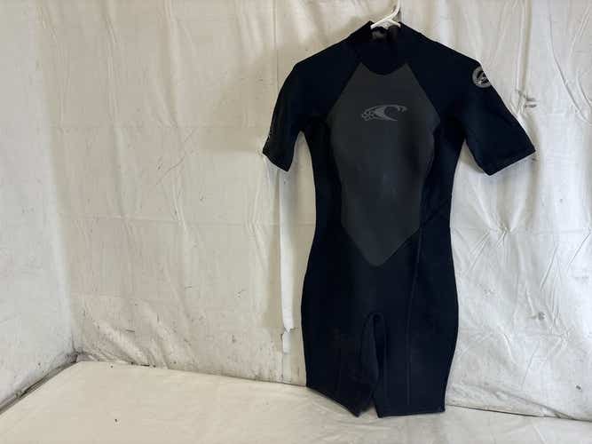 Used O'neill Hammer 2 1mm Womens Size 10 Spring Suit Wetsuit