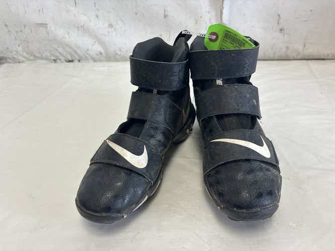 Used Nike Force Savage Bv0366-001 Size 6 Wide Football Cleats