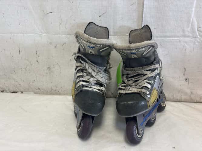 Used Mission Bsx Youth 10.0 Roller Hockey Skates