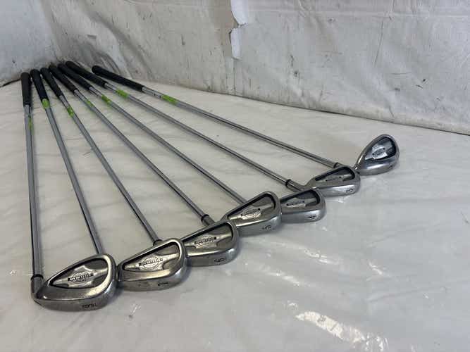 Used Callaway Steelhead X-14 Pro Series 3i-sw Regular Flex Steel Shaft Golf Irons (missing 8i & Pw)