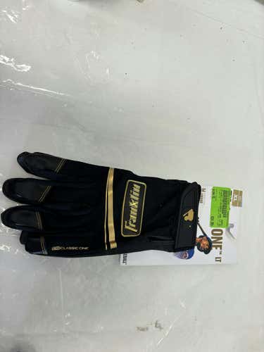 New Franklin Classic One Lt Gold Adult Xl Batting Gloves
