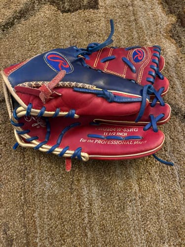 Used Right Hand Throw Rawlings Heart of the Hide Baseball Glove 11.5"