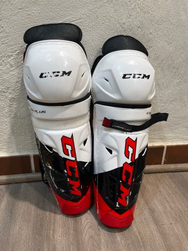 Used Junior CCM 13"  Jetspeed Xtra Plus Shin Pads