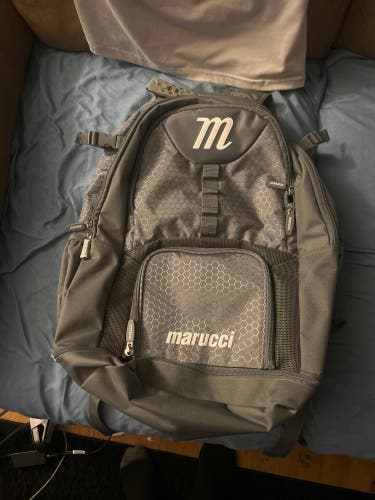 Silver New Adult Unisex Marucci Backpack