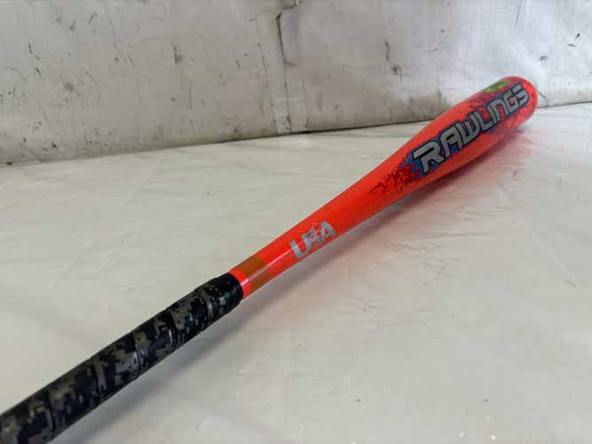 Used Rawlings Raptor Big Barrel Us8r8 28" -8 Drop Usa 2 5 8 Barrel Baseball Bat 28 20