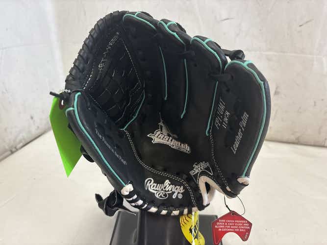 Used Rawlings Fastpitch Fp110mt 11" Leather Palm Junior Softball Fielders Glove