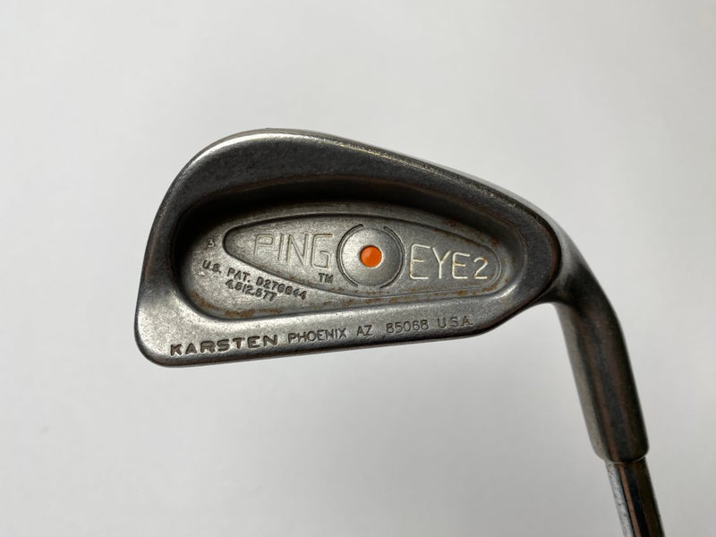 Ping Eye 2 Single 3 Iron Orange Dot 2* Flat Karsten ZZ-Lite Regular Steel RH